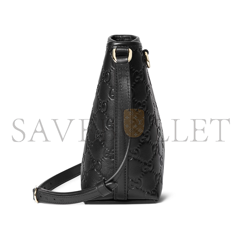 GUCCI GG EMBLEM NANO BUCKET BAG 847090 (18*15*8cm) GUCCI GG EMBLEM NANO BUCKET BAG 847090 (18*15*8cm)